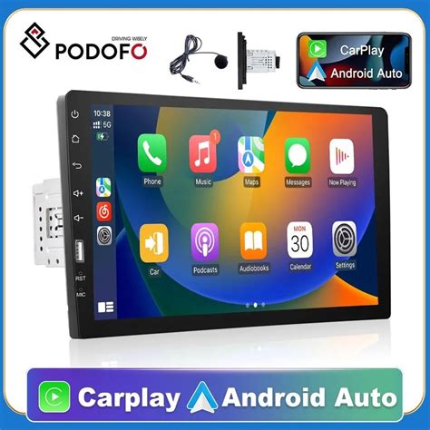 Автомагнитола 9" дюймов 1Din с CarPlay и Android Auto: 2 250 грн ...