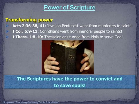 Ppt Scriptures Everything Pertaining To Life Godliness