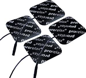 Prorelax Blackline Elektroden Pads Ersatzpads F R Tens Ems