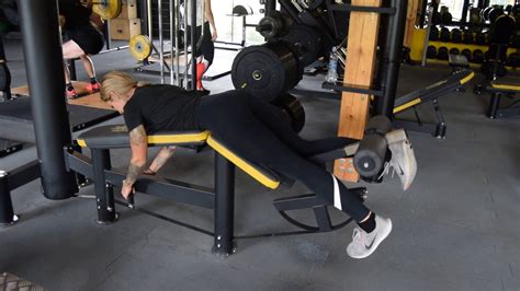 Unilateral Hamstring Curl Machine Negative Youtube