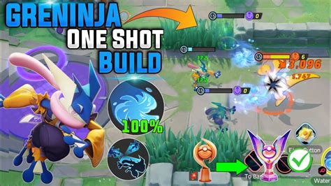 Greninja New One Shot Damage Build For Water Shuriken Brutal