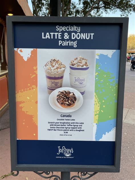 2021 Joffreys Coffee And Donut Pairings At Epcot Festival Of The Arts