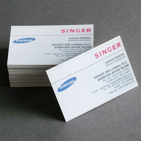 Litrain Print Professional Business Card Printing In Sri Lanka