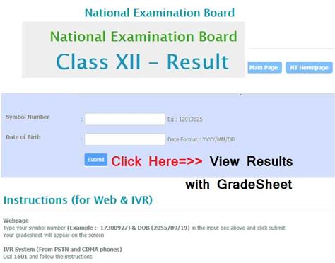 Class 12 Result 2081 2080 Neb Gov Result Check Neb Ntc Net Np Result