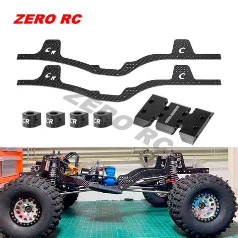 Rock Crawler Carbon Fiber Diy Lcg Chassis Frame Rails Set