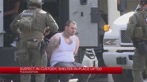 Pleasanton Shelter In Place Lifted Suspect In Custody Youtube