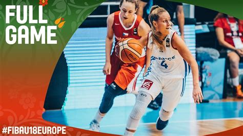 France V Czech Republic Full Game 3rd Place FIBA U18 Women S