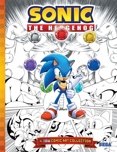 Sonic The Hedgehog The Idw Comic Art Collection Idw Sonic Hub Fandom