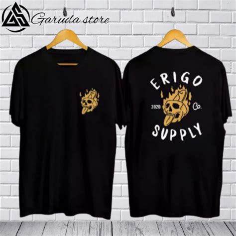 Jual KAOS ERIGO SABLON DEPAN BELAKANG KAOS ERIGI SUPPLY KAOS ERIGO G23