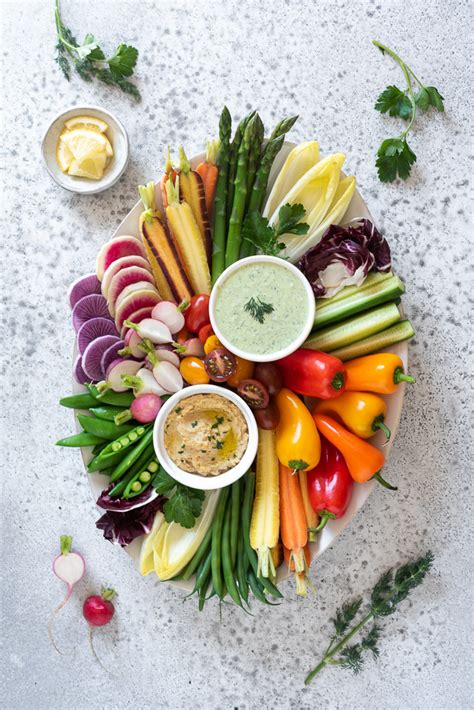 Easy Crudités Platter - Flavor the Moments