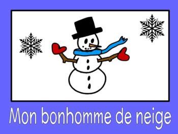 Mon Bonhomme De Neige Activit S Simples Avec Google Slides Tpt