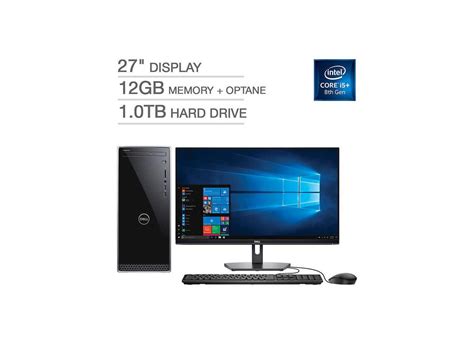 Dell Inspiron Tower 27" Monitor Bundle - Intel Core i5+ - Windows 10 ...