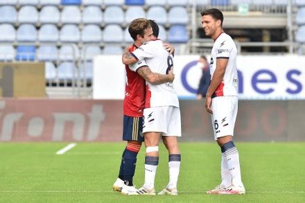 Cagliari V Crotone Italian Serie A Football Match Stadium Sardegna