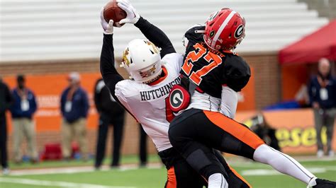 New Houston Texans Wr Xavier Hutchinson Highlights Senior Bowl Iowa