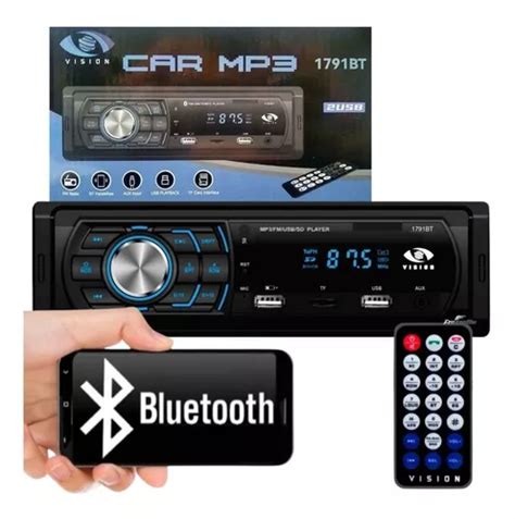 Autoest Reo Vision R Dio Automotivo Bt Bluetooth Carro Mp Potente