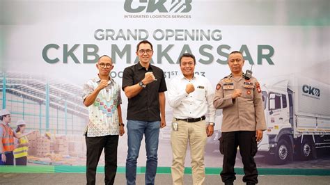 Foto CKB Logistics Tingkatkan Layanan Di Makassar Melalui Gudang Terbaru