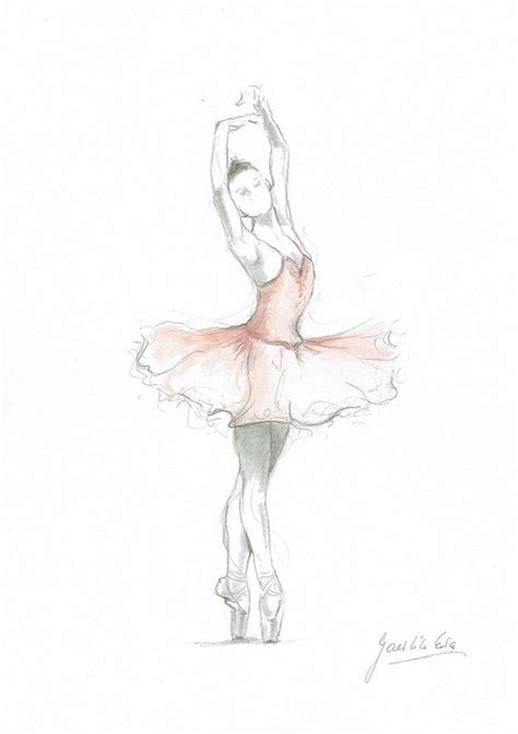 Set Of 3 Prints Ballerina Art Pink Ballerina Watercolor Ballerina Kunst Ballerina Drawing