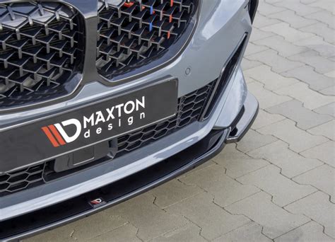 Maxton Design splitter V 3 pod originální přední nárazník BMW řady 1