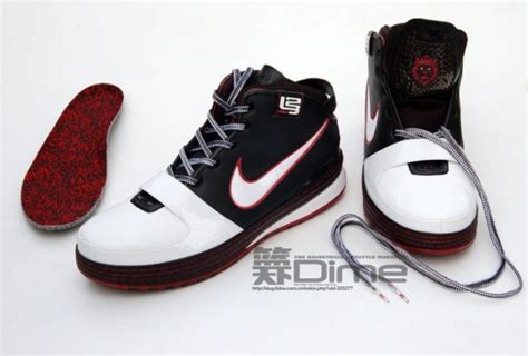 Nike Zoom Lebron Vi Black White Varsity Red