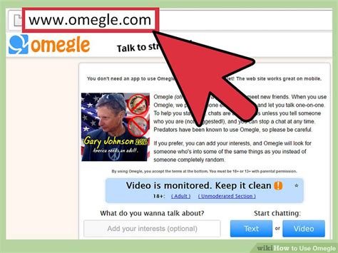 How To Use Omegle 14 Steps With Pictures Wikihow