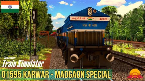 Enjoy Karwar Madgaon Special Train With Beautiful Scenary In