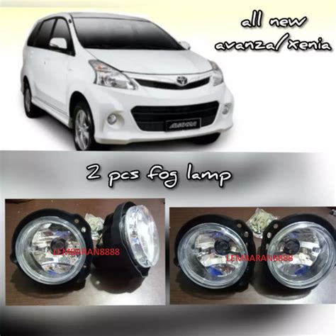 Jual Lampu Kabut Fog Lamp Mobil All New Avanza Xenia Rush Terios