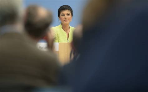 Sahra Wagenknecht Wofür Ihre Neue Partei Stehen Wird