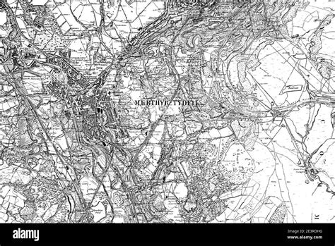 Map Of Brecknockshire Os Map Name Nw Ordnance Survey