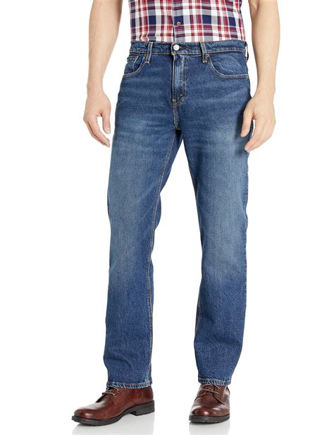 Levis Denim 541 Athletic Fit Jean In Black Stone Blue For Men Save