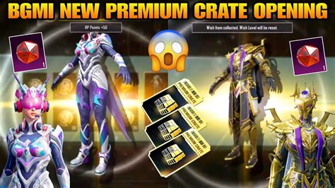 New Premium Crate Opening 😱 Bgmi Premium Crate Opening Bgmi New Crate Opening Great Bhai Yt