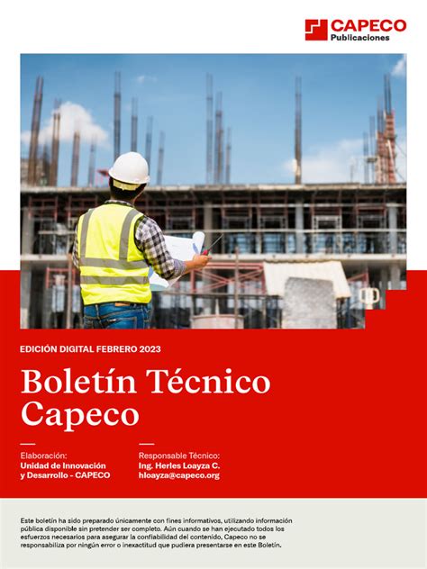 Boletin Tecnico Capeco Pdf