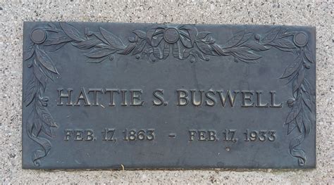 Hattie Sophia Bemis Buswell Find A Grave Memorial