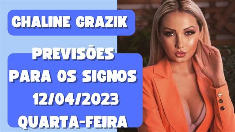 Previs Es Para Os Signos Vidente Chaline Grazik Youtube