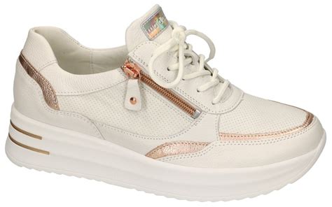 Waldlaufer 755004 H ARIANNA Sneakers Off White Ecru Parel Schoenen