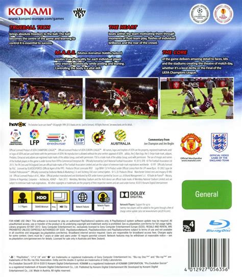 Pes 2014 Pro Evolution Soccer Cover Or Packaging Material Mobygames