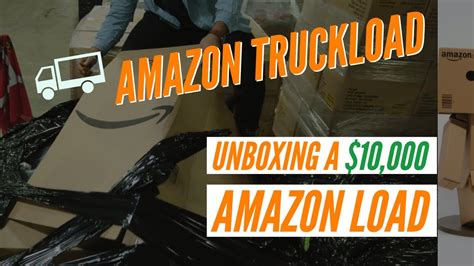 Unboxing A Truckload Of Amazon Returns Overstock From Direct