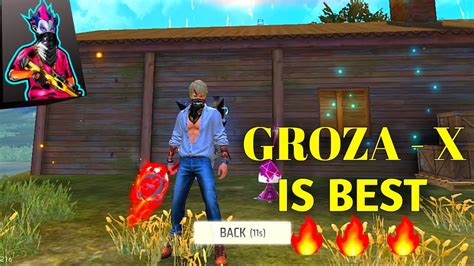 SOLO VS SQUAD GROZA X IS BEST GUN LONG RANGE FIGHT NEW UPDATE 1ST