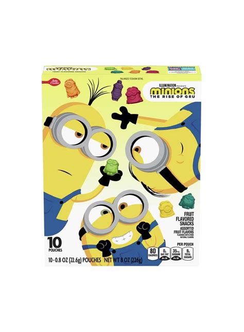 Betty Crocker Fruit Flavored Snacks Minions