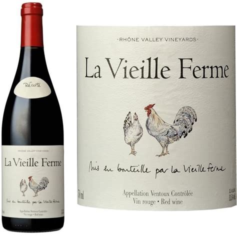 Famille Perrin La Vieille Ferme Ventoux Vin Rouge Achat Vente