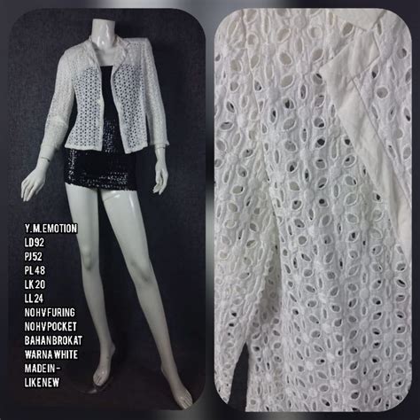 Jual Blazer Tipis Outer Tipis Outer Lace Outer Brokat Blazer