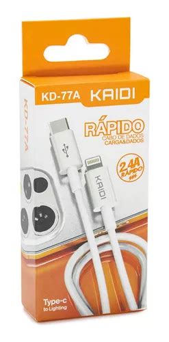 Cabo Kaidi Dados Carregamento R Pido Para Iphone M Usb C Mercadolivre