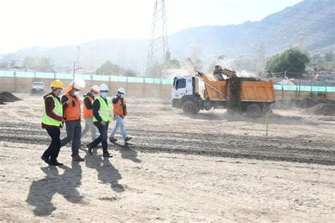 Andes On Line Autoridades Conocieron El Avance De Las Obras Del