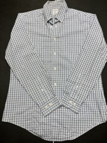 Brooks Brothers Non Iron Regent Fit Multi Plaid Button Down Long Sleeve