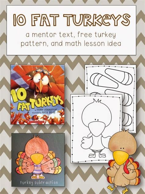 10 Fat Turkeys A Must Read Mentor Math Text And A Turkeytastic Freebie