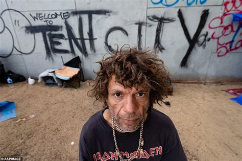 Perth Tent City Homeless Residents Live Rough As Mayor Basil Zempilas