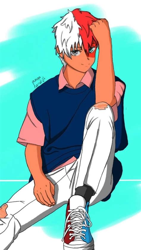 Todoroki Fan art | Fan art, Character, Anime