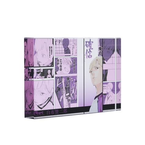 Acrylic Block Kenjiro Shirabu HEROES Haikyu Meccha Japan