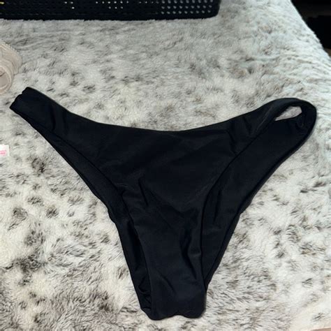 Swim Black Super Cheeky Bathing Suit Bottoms Poshmark