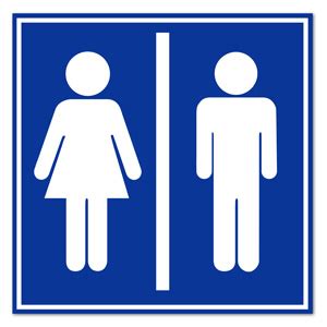 Restroom Sign Clip Art Library