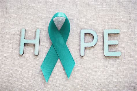 Cervical Cancer Ribbon Svg